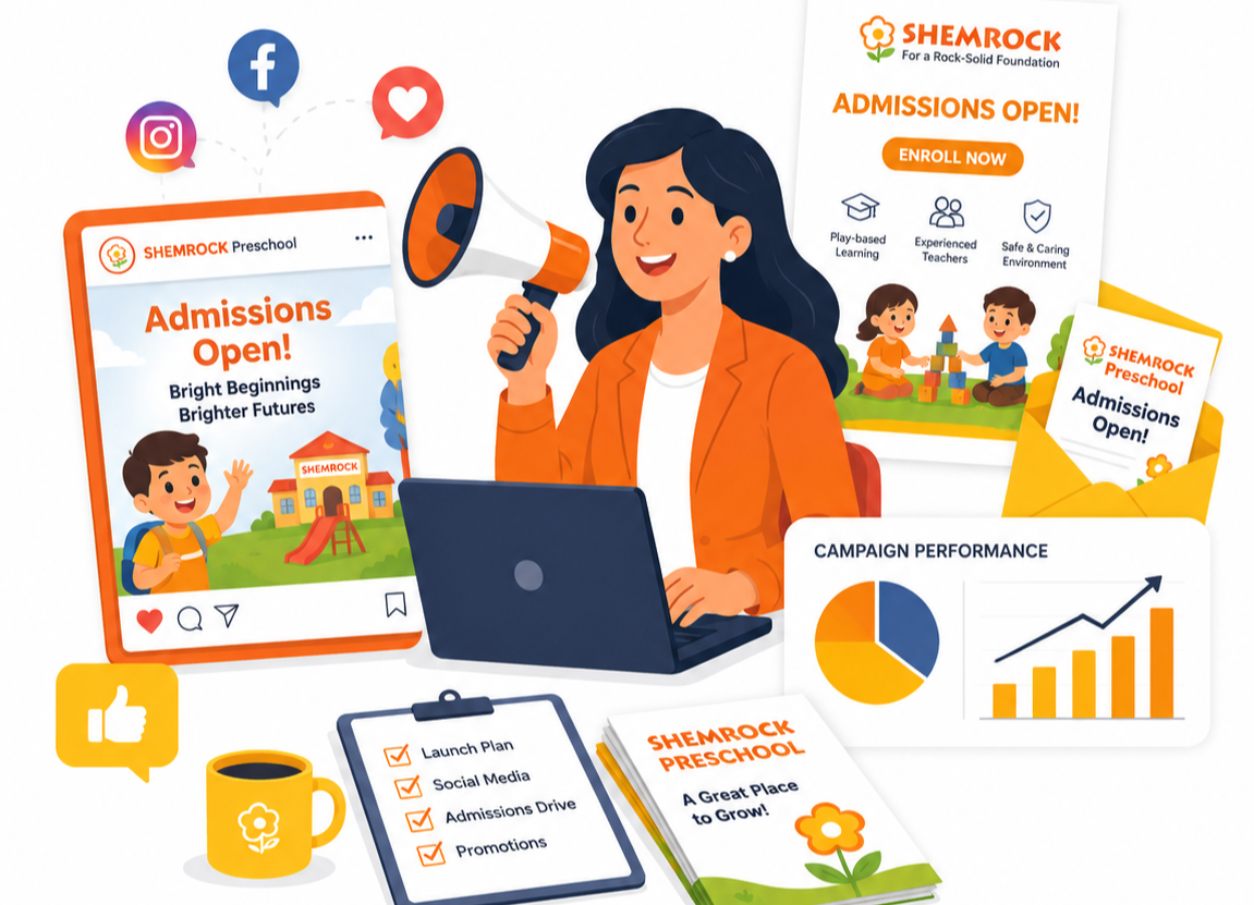 Preschool marketing and admission support